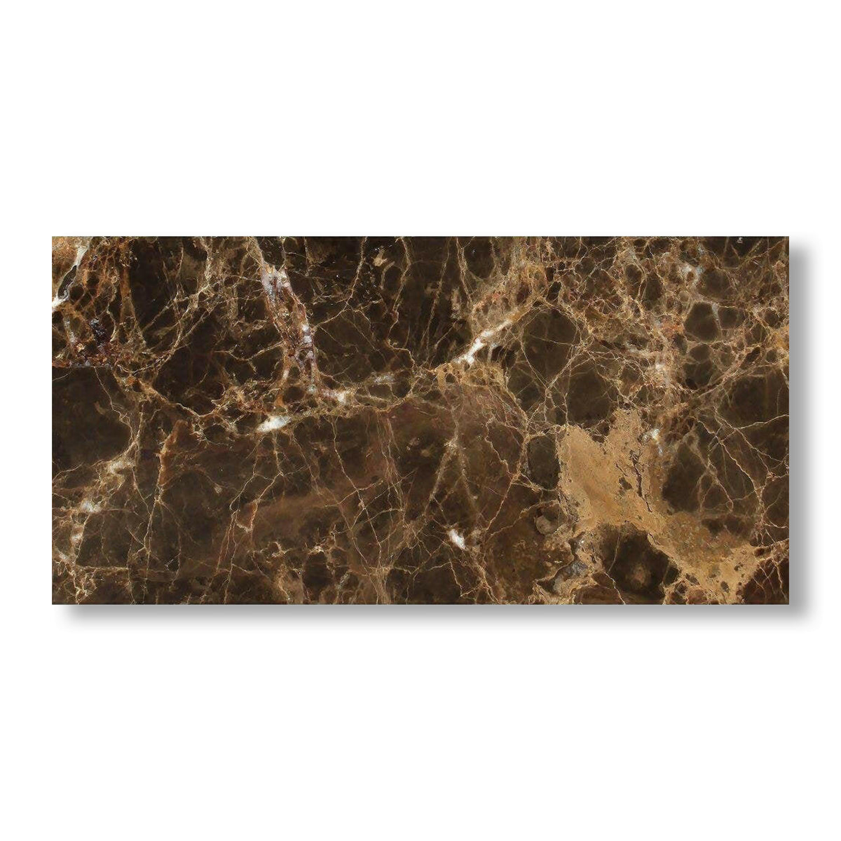 12x24 Emperador Dark Marble Polished Tile - American Tile Depot