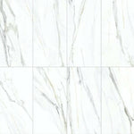 12x24 Emporio Calacatta Matte Marble Look Porcelain Tile 12x24 Emporio Calacatta Matte Marble Look Porcelain Tile - American Tile Depot