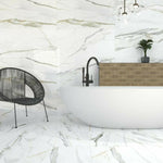 12x24 Emporio Calacatta Matte Marble Look Porcelain Tile 12x24 Emporio Calacatta Matte Marble Look Porcelain Tile - American Tile Depot