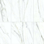 12x24 Emporio Calacatta Polished Marble Look Porcelain Tile 12x24 Emporio Calacatta Polished Marble Look Porcelain Tile - American Tile Depot