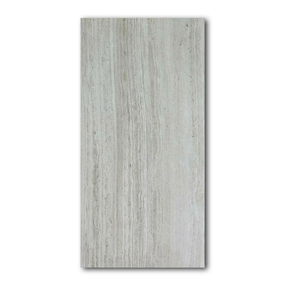 12x24 Fluvora Silver Matte Travertine Look Porcelain Tile 12x24 Fluvora Silver Matte Travertine Look Porcelain Tile - American Tile Depot