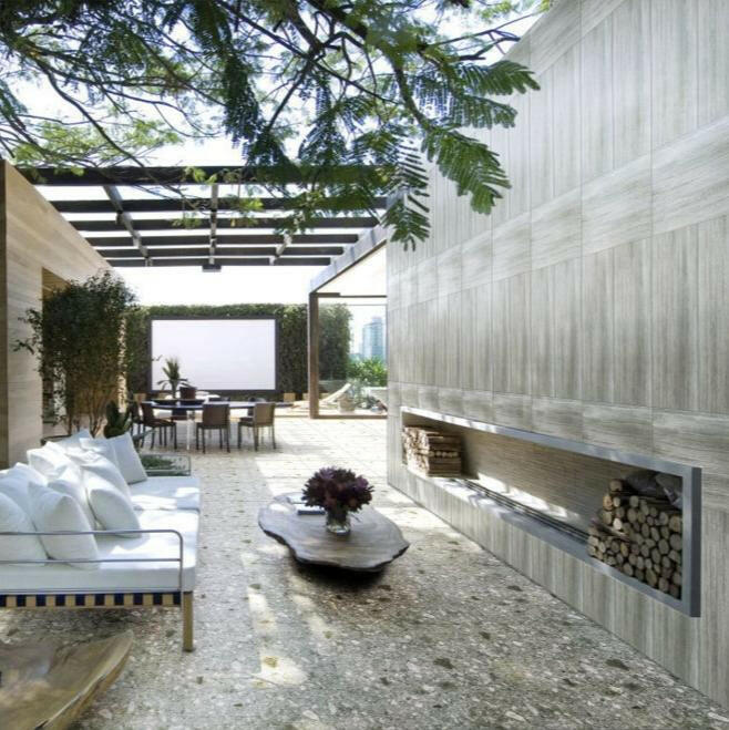 12x24 Fluvora Silver Matte Travertine Look Porcelain Tile 12x24 Fluvora Silver Matte Travertine Look Porcelain Tile - American Tile Depot