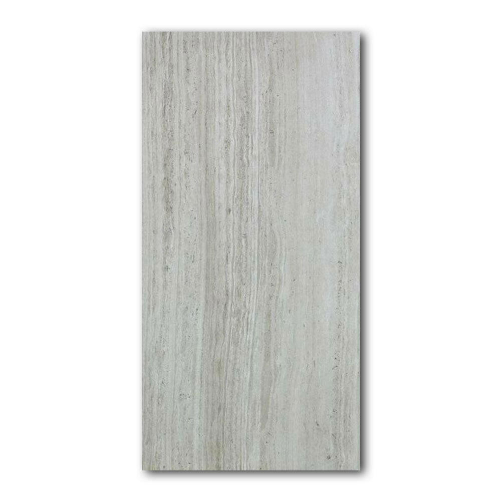 12x24 Fluvora Silver Matte Travertine Look Porcelain Tile 12x24 Fluvora Silver Matte Travertine Look Porcelain Tile - American Tile Depot