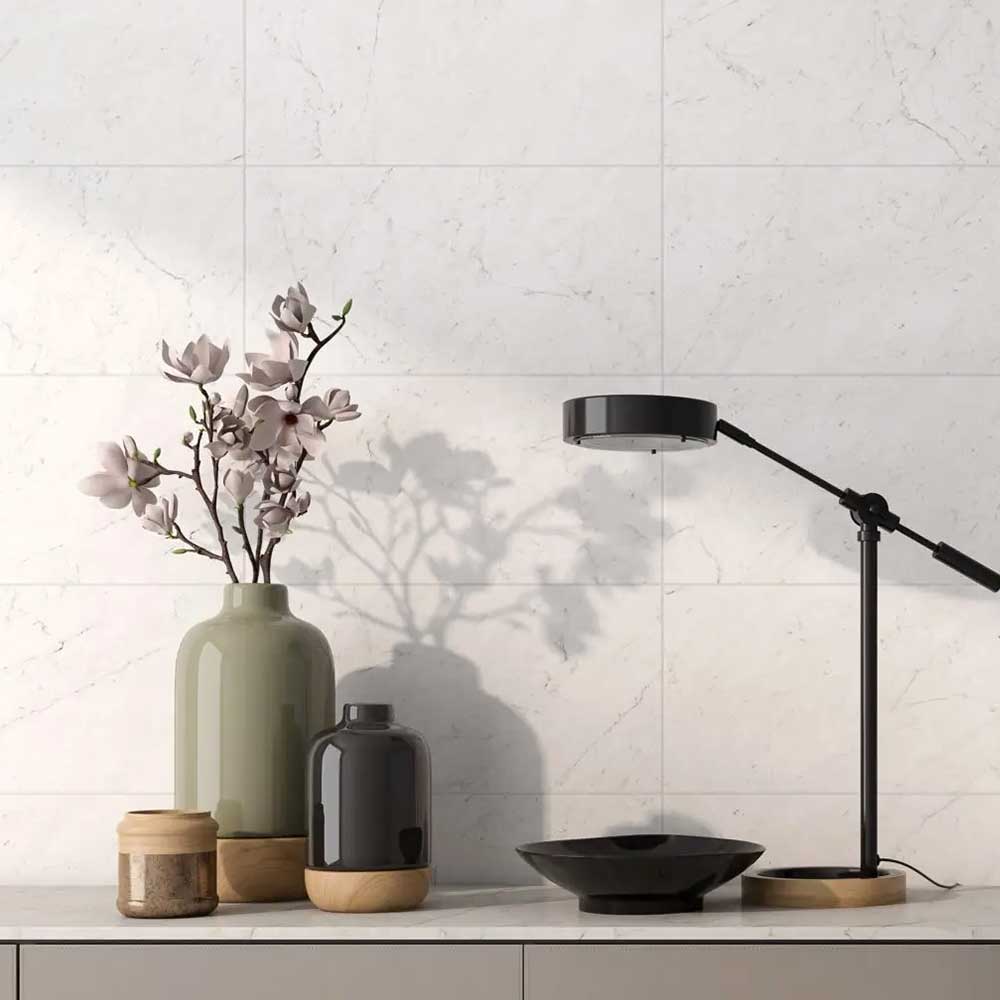 12x24 Gemma Mattia Marble Look Matte Porcelain Tile-Porcelain Tile Large Formate-American Tile Depot