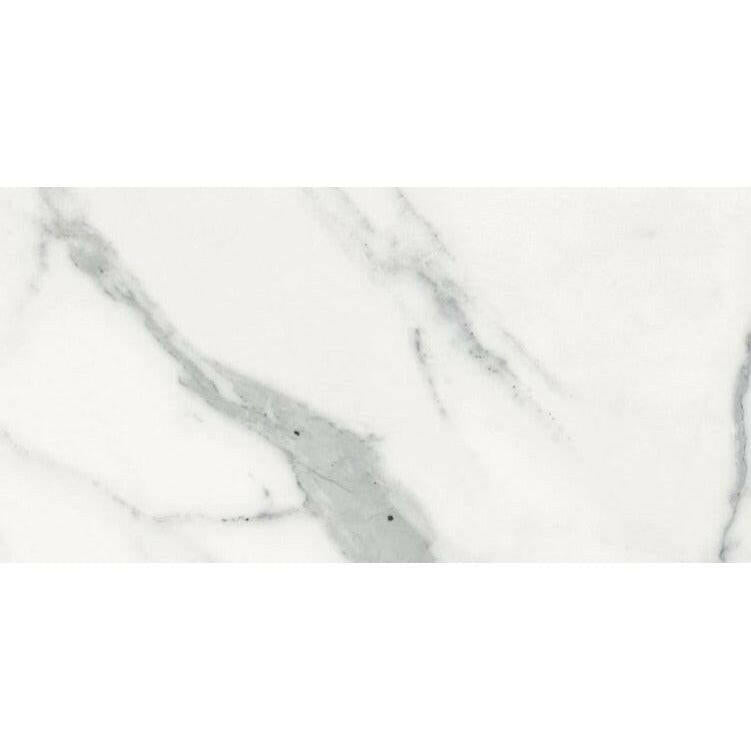 12x24 Genvora Blanc Glossy Marble Look Porcelain Tile 12x24 Genvora Blanc Glossy Marble Look Porcelain Tile - American Tile Depot
