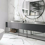 12x24 Genvora Or Glossy Marble Look Porcelain Tile 12x24 Genvora Or Glossy Marble Look Porcelain Tile - American Tile Depot
