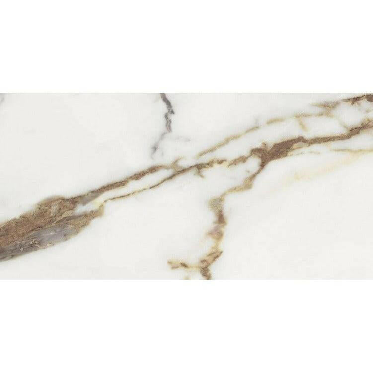 12x24 Genvora Or Glossy Marble Look Porcelain Tile 12x24 Genvora Or Glossy Marble Look Porcelain Tile - American Tile Depot