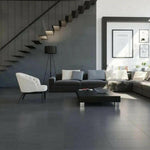12x24 Harley Lux Graphite Semi-Polished Porcelain Tile 12x24 Harley Lux Graphite Semi-Polished Porcelain Tile - American Tile Depot