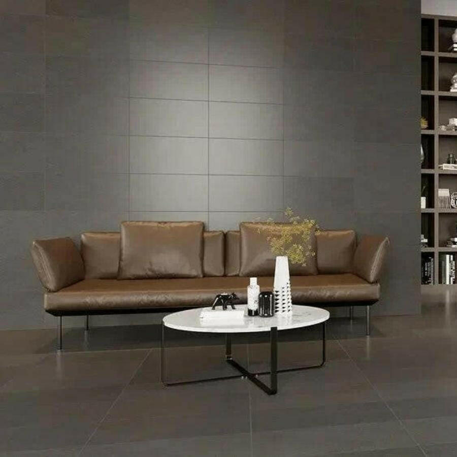 12x24 Harley Lux Graphite Semi-Polished Porcelain Tile 12x24 Harley Lux Graphite Semi-Polished Porcelain Tile - American Tile Depot