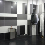 12x24 Harley Lux Graphite Semi-Polished Porcelain Tile 12x24 Harley Lux Graphite Semi-Polished Porcelain Tile - American Tile Depot