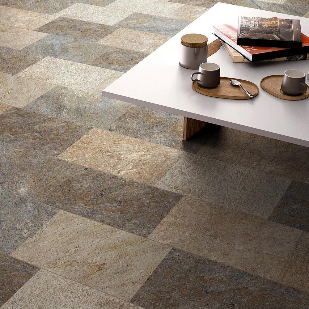 12x24 Italian Stones Stelvio Natural Quartz Look Porcelain Tile 12x24 Italian Stones Stelvio Natural Quartz Look Porcelain Tile - American Tile Depot