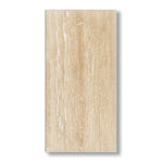 12x24 Ivory Travertine Vein Cut Filled & Honed Tile - American Tile Depot