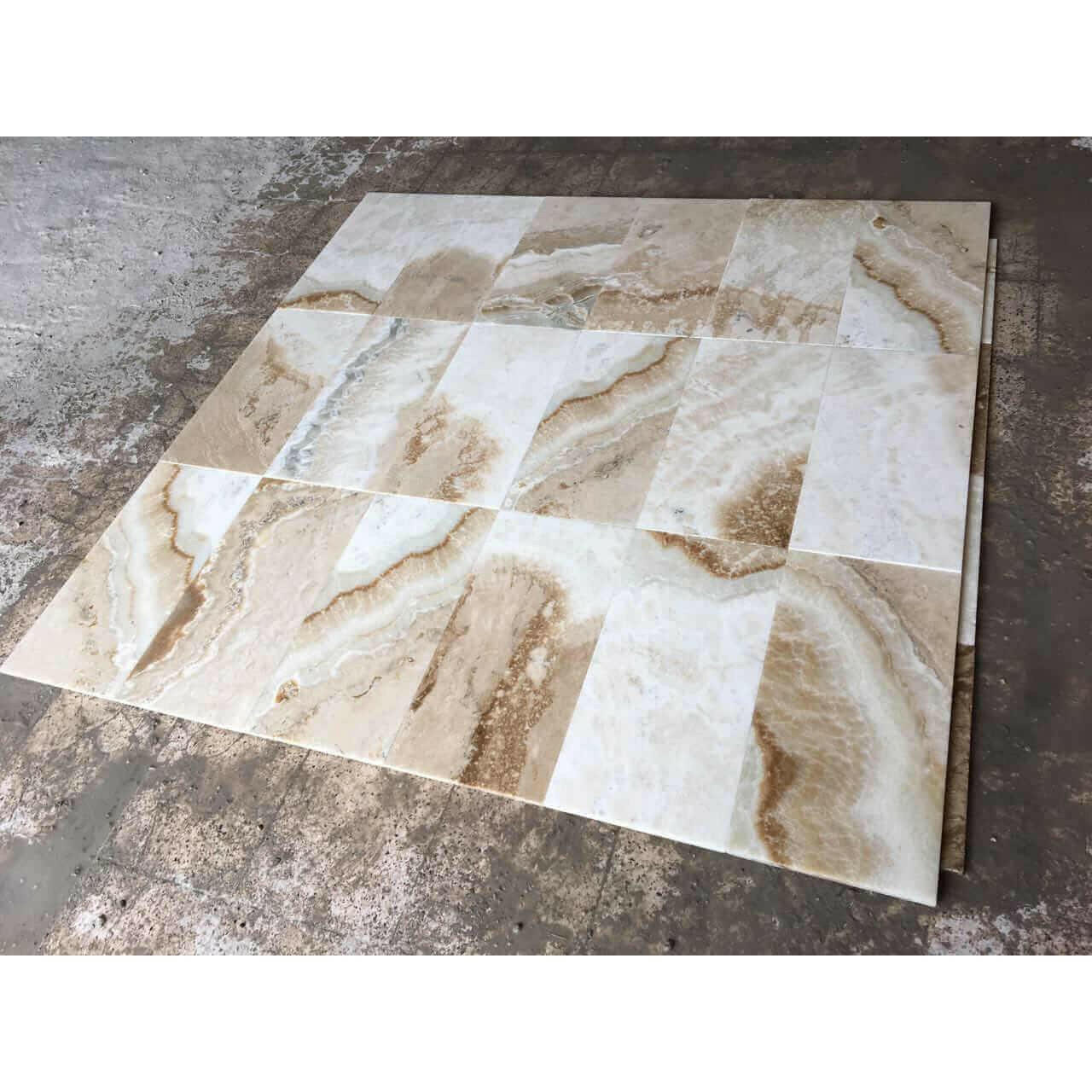 12x24 Latravonya Travertine Filled & Honed Tile 12x24 Latravonya Travertine Filled & Honed Tile - American Tile Depot