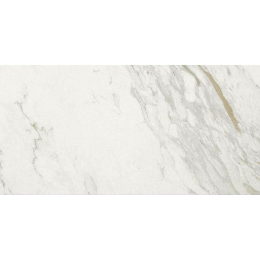 12x24 Lavrion Calacatta Levigato Polished Marble Look Porcelain Tile 12x24 Lavrion Calacatta Levigato Polished Marble Look Porcelain Tile - American Tile Depot