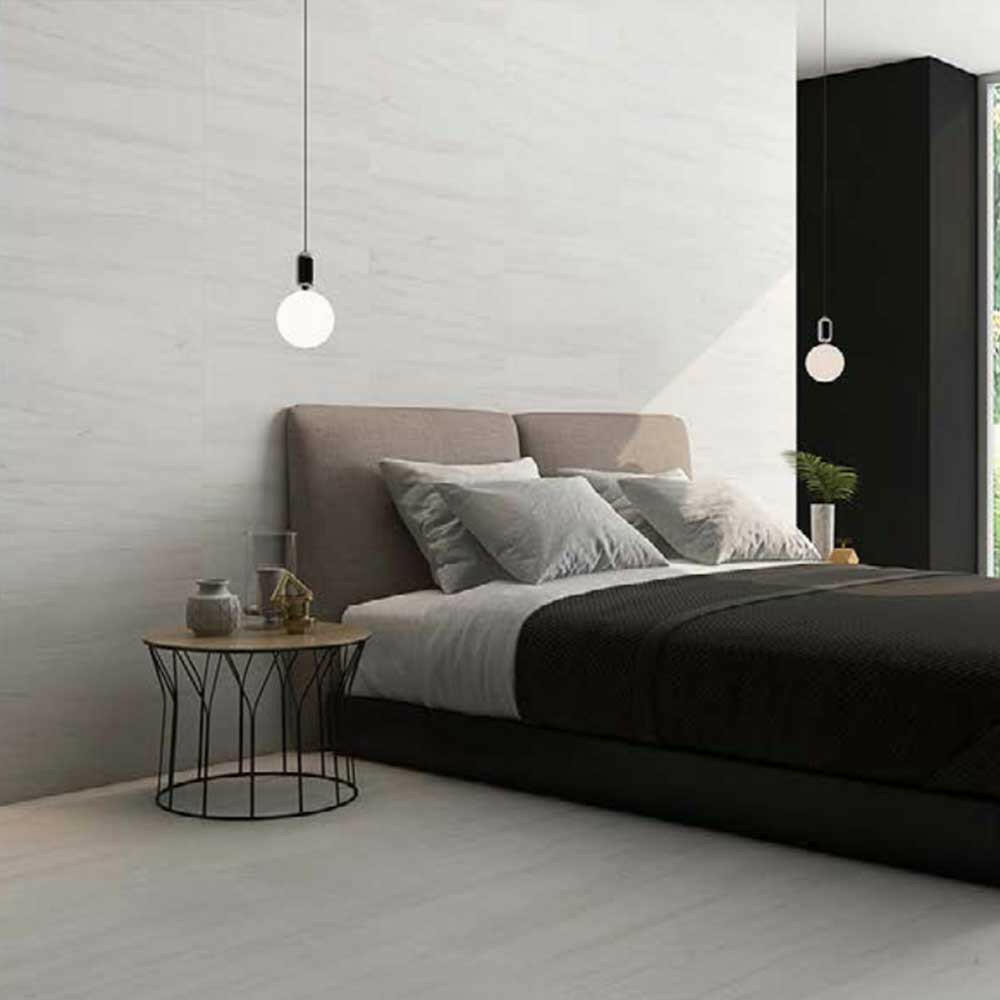 12x24 Lustra White Marble Look Matte Porcelain Tile 12x24 Lustra White Marble Look Matte Porcelain Tile - American Tile Depot