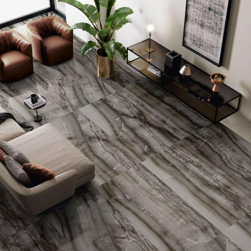 12x24 Mariselle Ocean Matte Onyx Look Porcelain Tile 12x24 Mariselle Ocean Matte Onyx Look Porcelain Tile - American Tile Depot