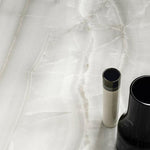 12x24 Mariselle Silver Polished Onyx Look Porcelain Tile 12x24 Mariselle Silver Polished Onyx Look Porcelain Tile - American Tile Depot