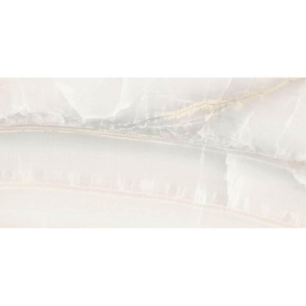 12x24 Mariselle White Polished Onyx Look Italian Porcelain Tile 12x24 Mariselle White Polished Onyx Look Italian Porcelain Tile - American Tile Depot