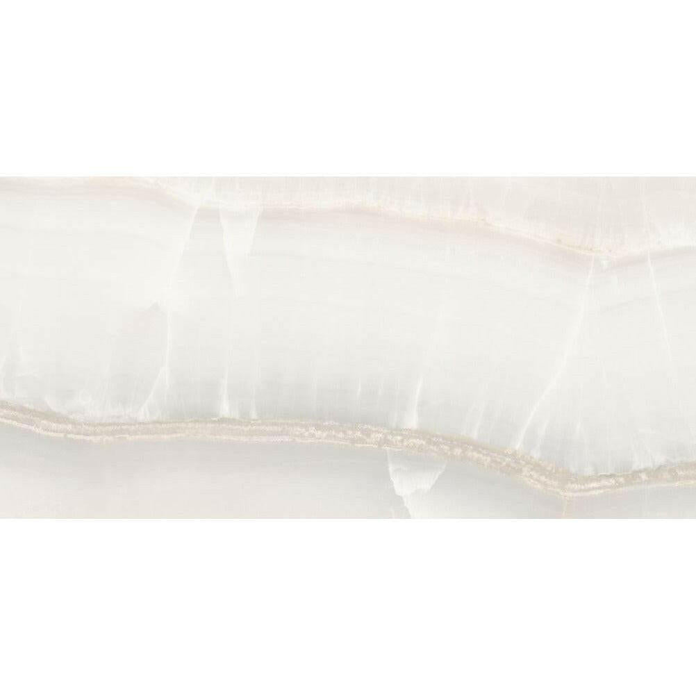 12x24 Mariselle White Polished Onyx Look Italian Porcelain Tile 12x24 Mariselle White Polished Onyx Look Italian Porcelain Tile - American Tile Depot