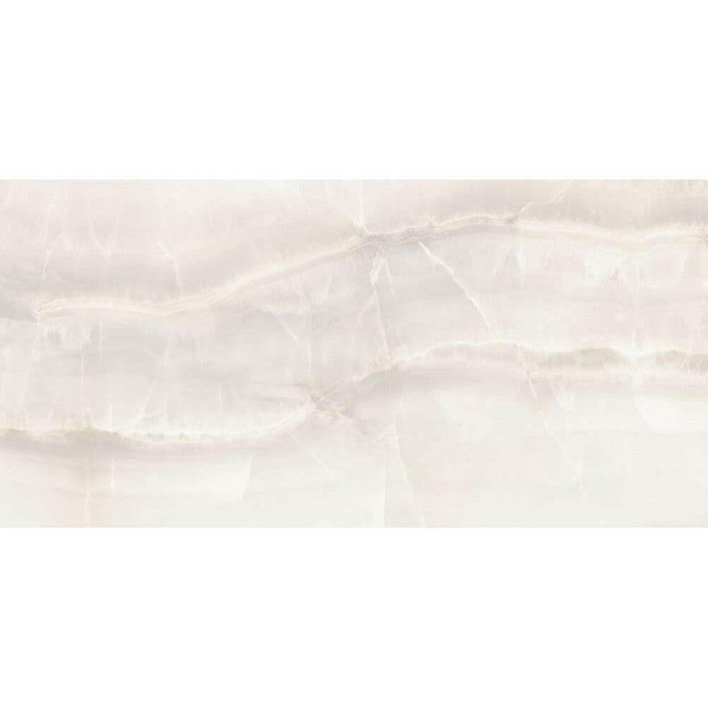 12x24 Mariselle White Polished Onyx Look Italian Porcelain Tile 12x24 Mariselle White Polished Onyx Look Italian Porcelain Tile - American Tile Depot
