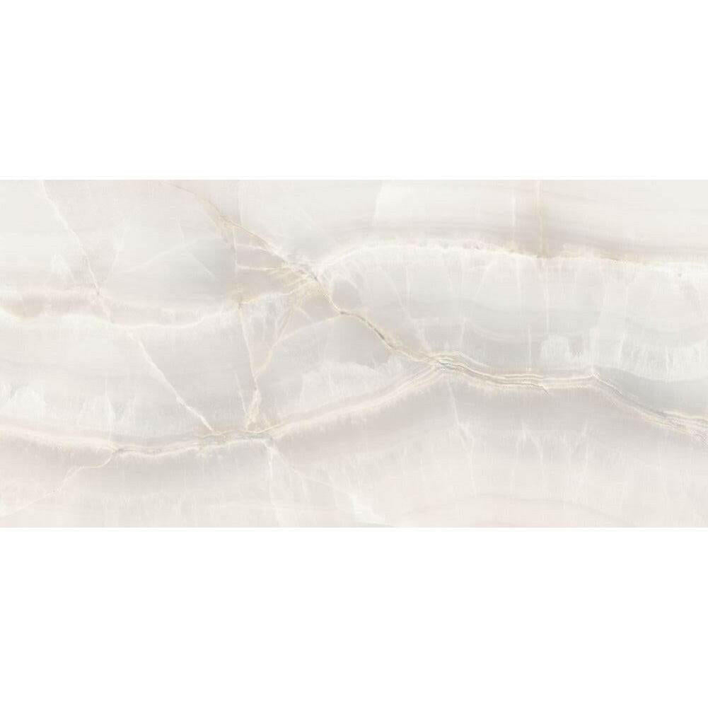 12x24 Mariselle White Polished Onyx Look Italian Porcelain Tile 12x24 Mariselle White Polished Onyx Look Italian Porcelain Tile - American Tile Depot