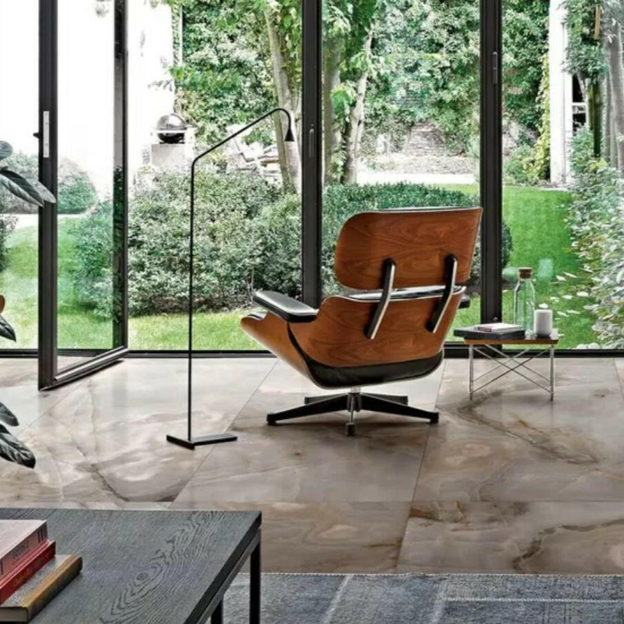 12x24 Maroona Choco Matte Onyx Look Porcelain Tile 12x24 Maroona Choco Matte Onyx Look Porcelain Tile - American Tile Depot