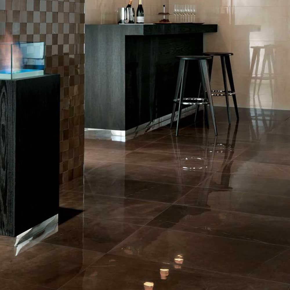 12x24 Marvel Bronze Luxury Lappato Stone Look Porcelain Tile 12x24 Marvel Bronze Luxury Lappato Stone Look Porcelain Tile - American Tile Depot