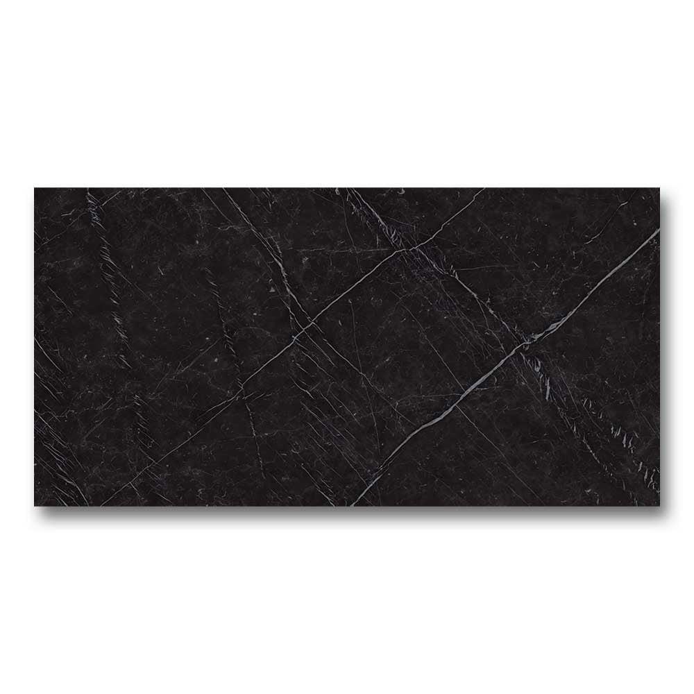 12x24 Marvel Nero Marquina Matte Marble Look Porcelain Tile 12x24 Marvel Nero Marquina Matte Marble Look Porcelain Tile - American Tile Depot