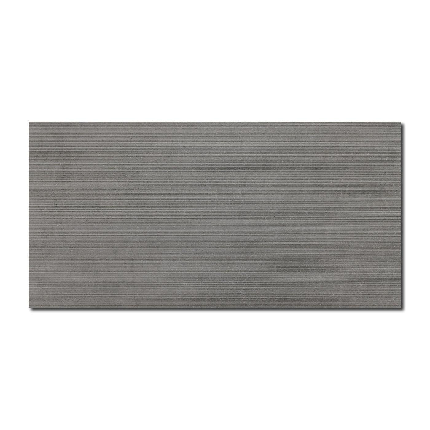 12x24 Metropolitan Dark Stripes Matte Concrete Look Porcelain Tile 12x24 Metropolitan Dark Stripes Matte Concrete Look Porcelain Tile - American Tile Depot