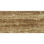 12x24 Noce Exotic Travertine (Vein-Cut) Filled & Polished Tile - American Tile Depot
