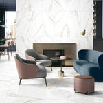 12x24 Nuvio Toscano Calacatta Borghini Marble Look Matte Porcelain Tile 12x24 Nuvio Toscano Calacatta Borghini Marble Look Matte Porcelain Tile - American Tile Depot