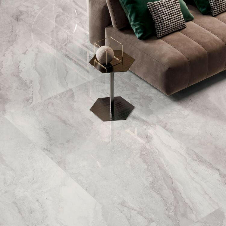 12x24 Obscura Pearl Polished Onyx Look Porcelain Tile 12x24 Obscura Pearl Polished Onyx Look Porcelain Tile - American Tile Depot