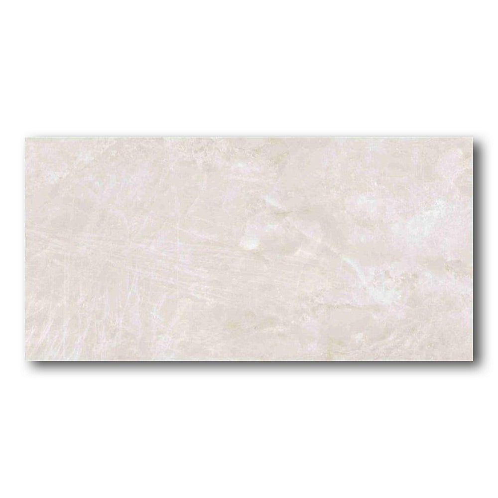 12x24 Pulvora Taj Mahal Cream Matte Stone Look Porcelain Tile