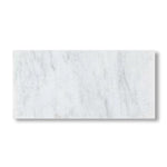 12x24 Oriental White / Asian Statuary Marble Polished Tile - American Tile Depot