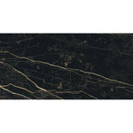12x24 Oxvella Thunder Night Glossy Marble Look Porcelain Tile 12x24 Oxvella Thunder Night Glossy Marble Look Porcelain Tile - American Tile Depot