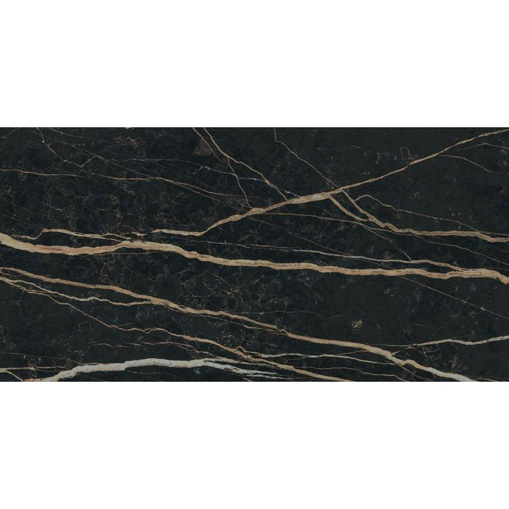 12x24 Oxvella Thunder Night Matte Marble Look Porcelain Tile 12x24 Oxvella Thunder Night Matte Marble Look Porcelain Tile - American Tile Depot