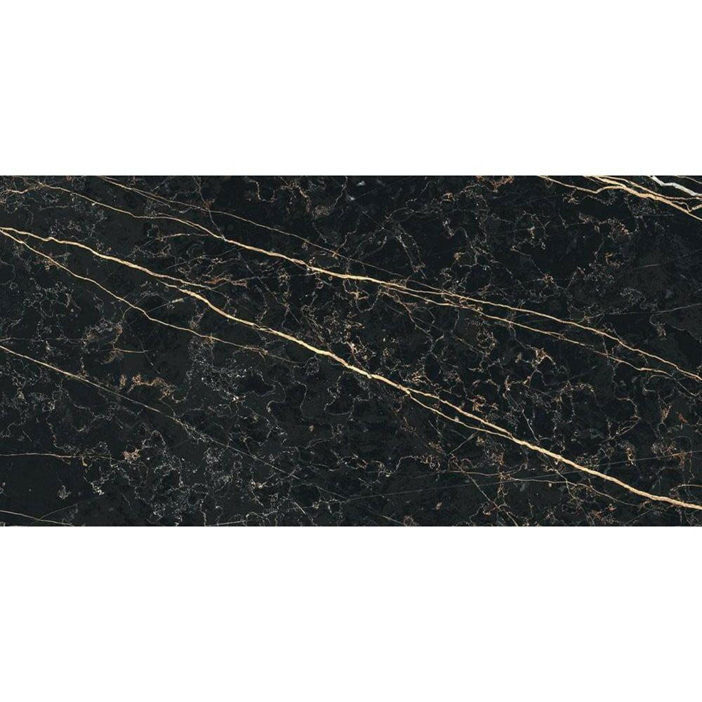 12x24 Oxvella Thunder Night Matte Marble Look Porcelain Tile 12x24 Oxvella Thunder Night Matte Marble Look Porcelain Tile - American Tile Depot