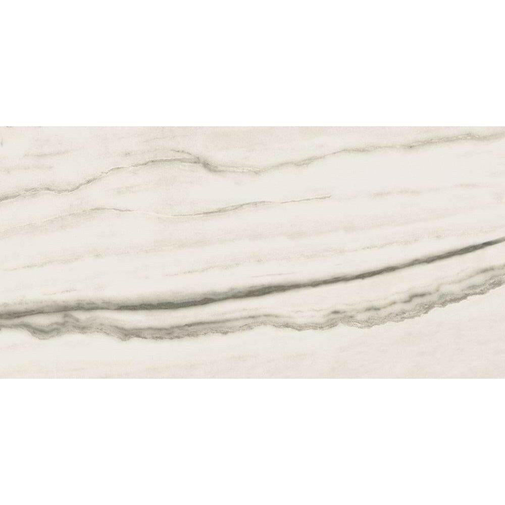 12x24 Oxvella White Fantasy Glossy Marble Look Porcelain Tile 12x24 Oxvella White Fantasy Glossy Marble Look Porcelain Tile - American Tile Depot