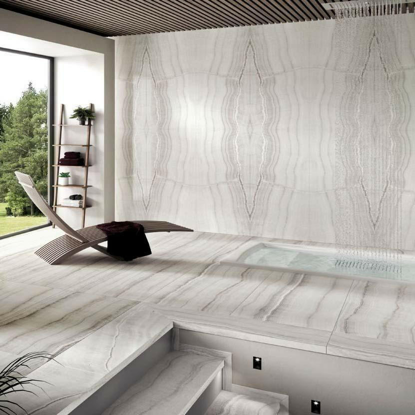 12x24 Pathira Silver Levigato Glossy Onyx Look Porcelain Tile 12x24 Pathira Silver Levigato Glossy Onyx Look Porcelain Tile - American Tile Depot