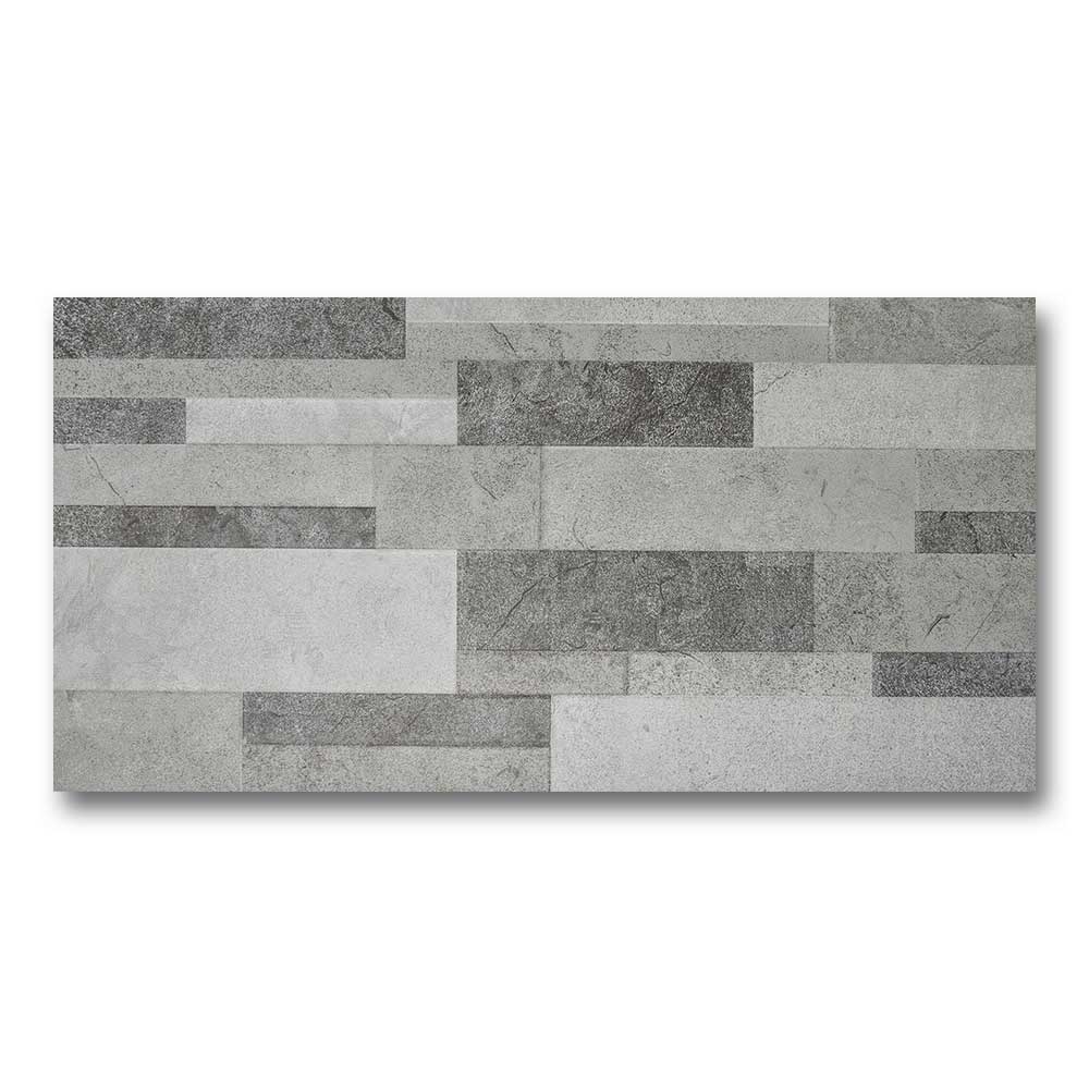 12x24 Pavia Grigio Matte Contemporary Look Porcelain Tile
