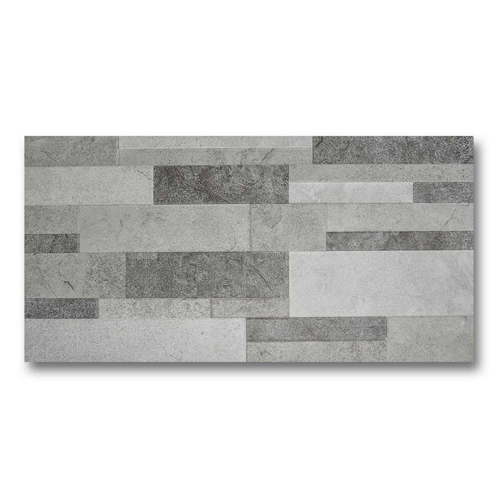 12x24 Pavia Grigio Matte Contemporary Look Porcelain Tile