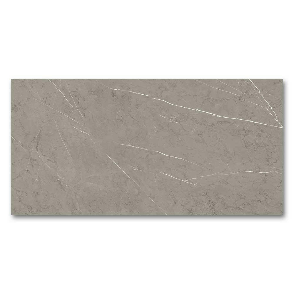 12x24 Pietra Smoke Limestone Look Glossy Porcelain Tile 12x24 Pietra Smoke Limestone Look Glossy Porcelain Tile - American Tile Depot