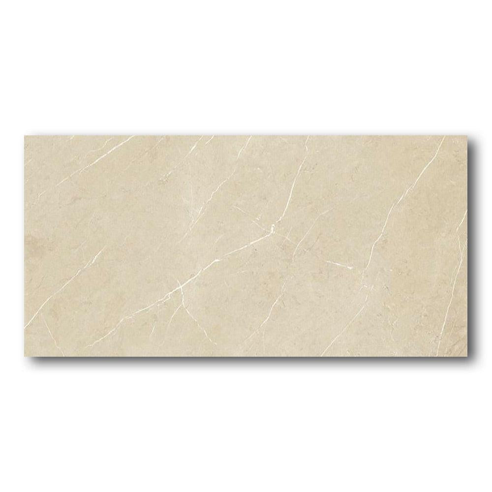 12x24 Pluvessa Cream Matte Marble Look Porcelain Tile 12x24 Pluvessa Cream Matte Marble Look Porcelain Tile - American Tile Depot