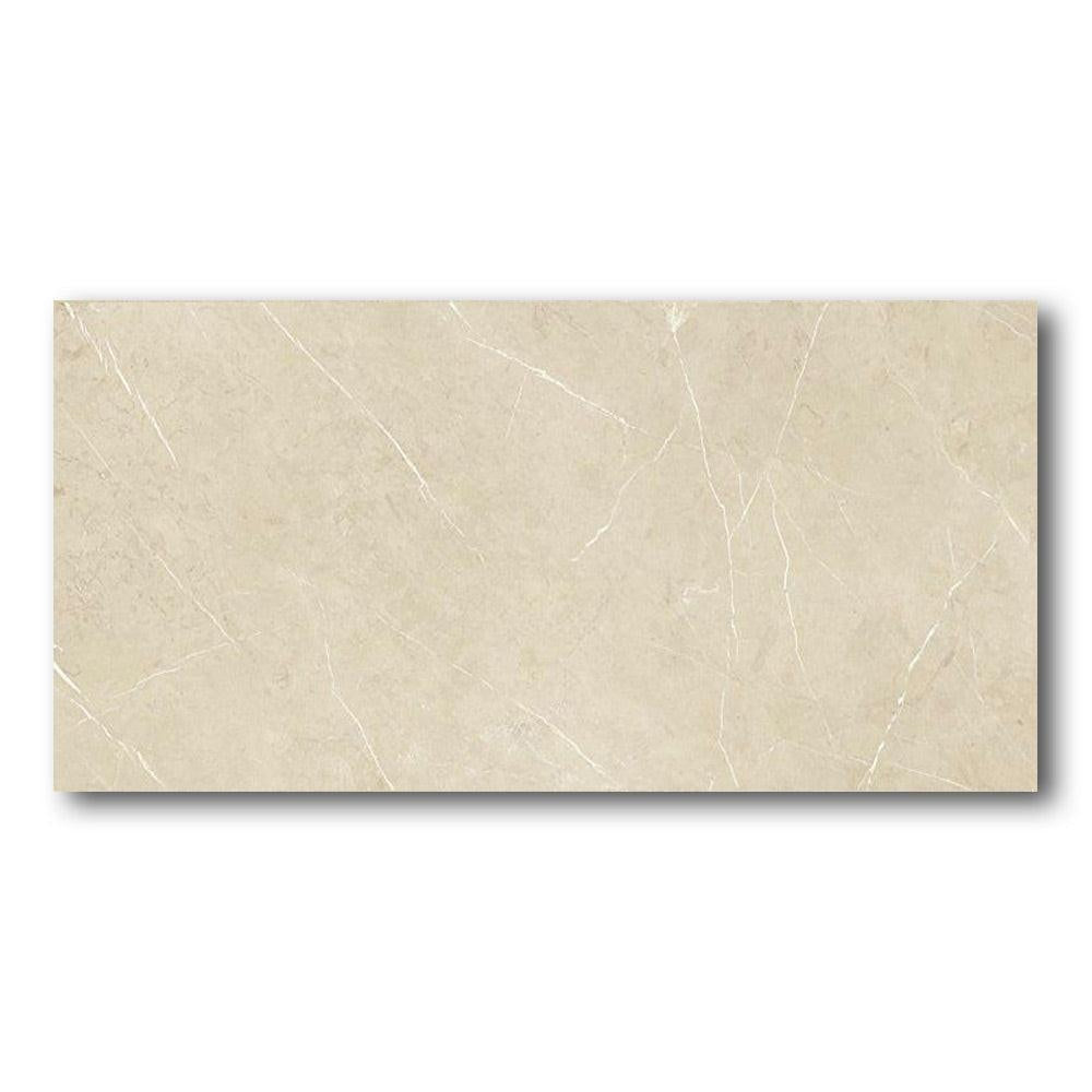 12x24 Pluvessa Cream Matte Marble Look Porcelain Tile 12x24 Pluvessa Cream Matte Marble Look Porcelain Tile - American Tile Depot