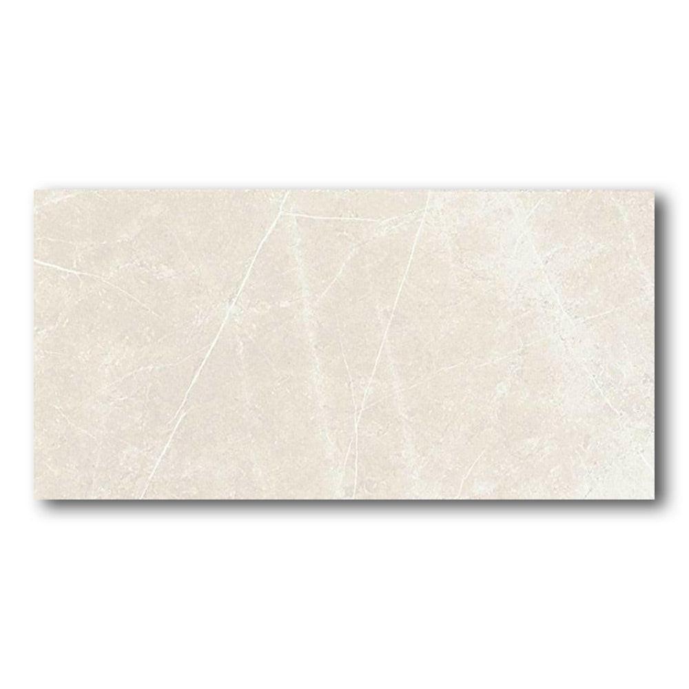 12x24 Pluvessa White Matte Marble Look Porcelain Tile 12x24 Pluvessa White Matte Marble Look Porcelain Tile - American Tile Depot