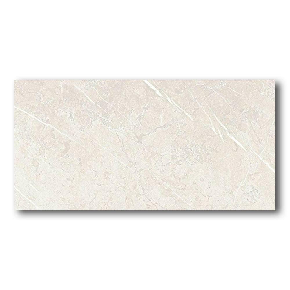 12x24 Pluvessa White Matte Marble Look Porcelain Tile 12x24 Pluvessa White Matte Marble Look Porcelain Tile - American Tile Depot