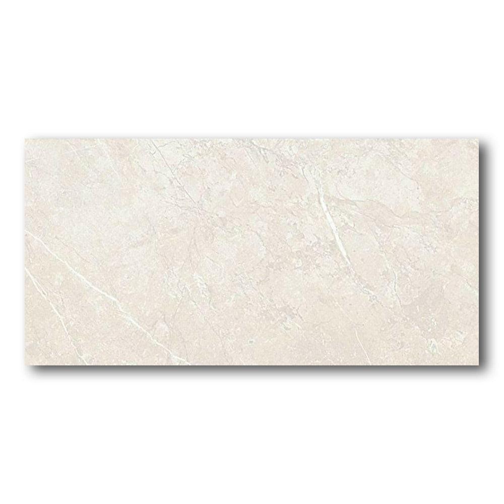 12x24 Pluvessa White Matte Marble Look Porcelain Tile 12x24 Pluvessa White Matte Marble Look Porcelain Tile - American Tile Depot
