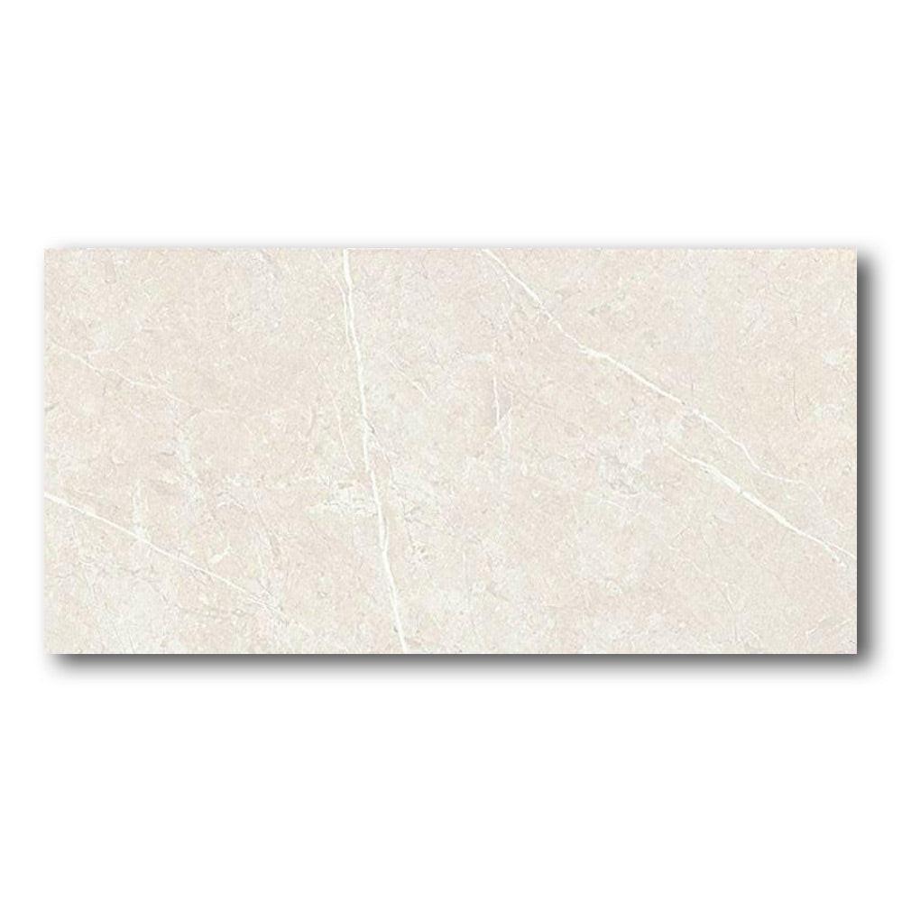 12x24 Pluvessa White Matte Marble Look Porcelain Tile 12x24 Pluvessa White Matte Marble Look Porcelain Tile - American Tile Depot