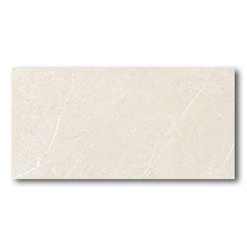 12x24 Pluvessa White Matte Marble Look Porcelain Tile 12x24 Pluvessa White Matte Marble Look Porcelain Tile - American Tile Depot