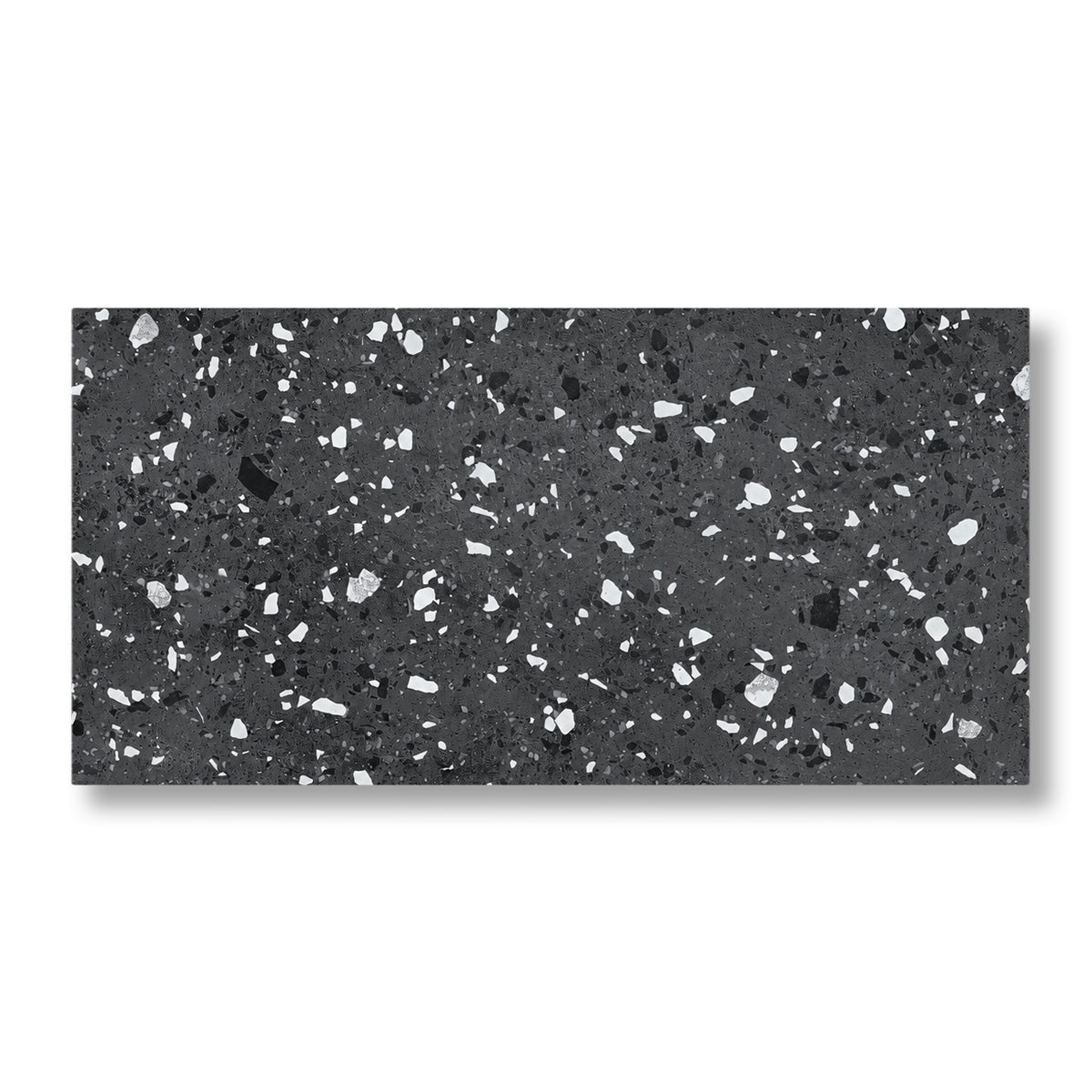 12x24 Poke Raven Flecks Matte Porcelain Tile - American Tile Depot